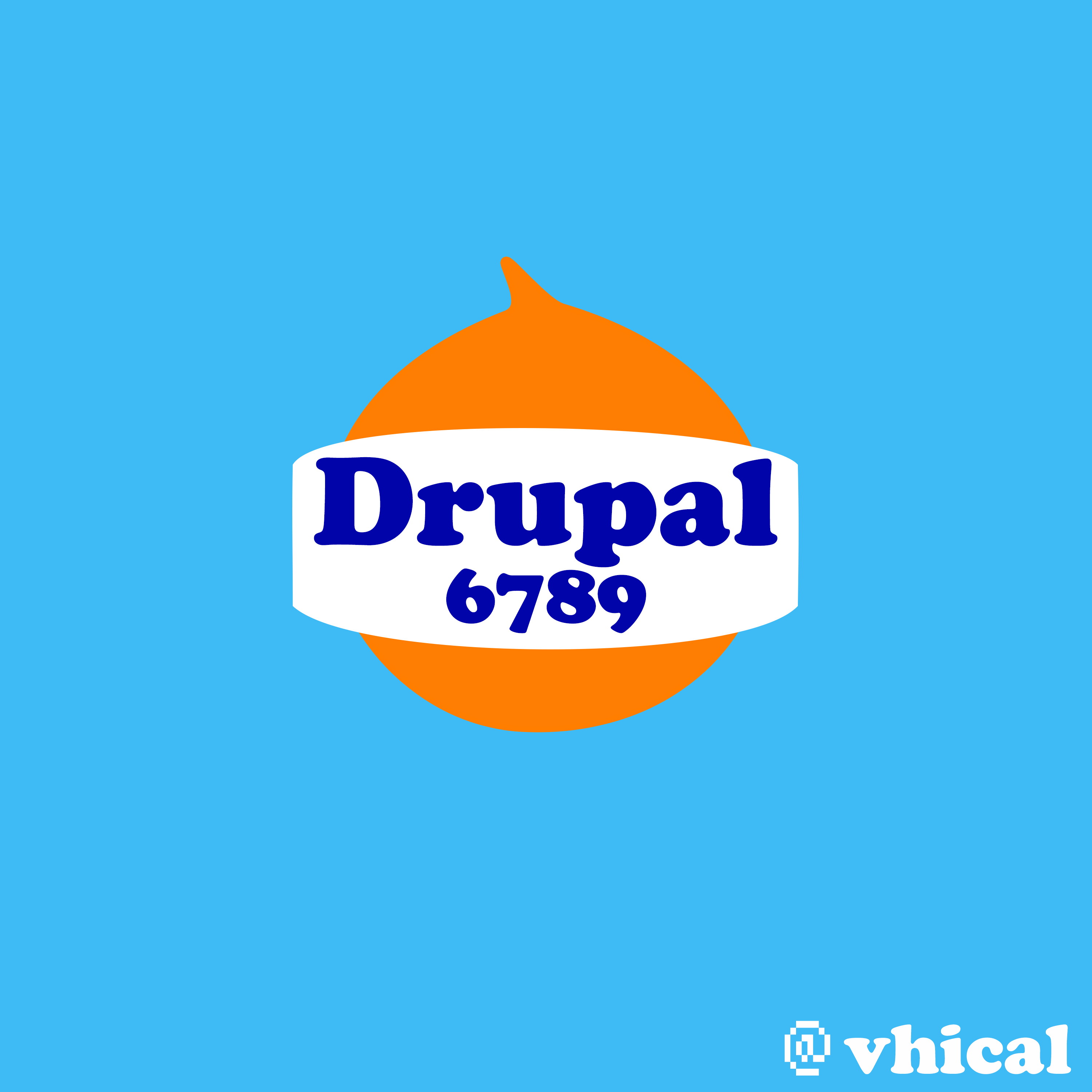 reimagined drupal logo